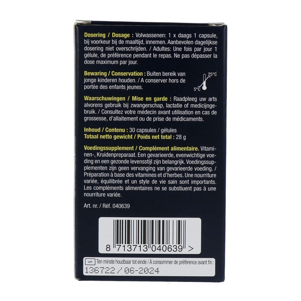 Lucovitaal Super curcumine X-tra krachtig 30 capsules