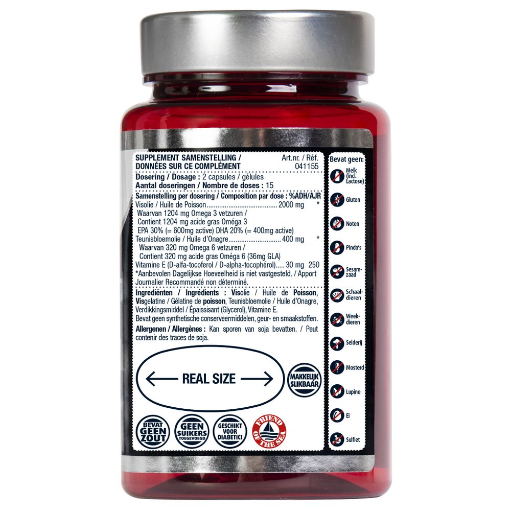 Lucovitaal Visolie omega 3-6 30 capsules