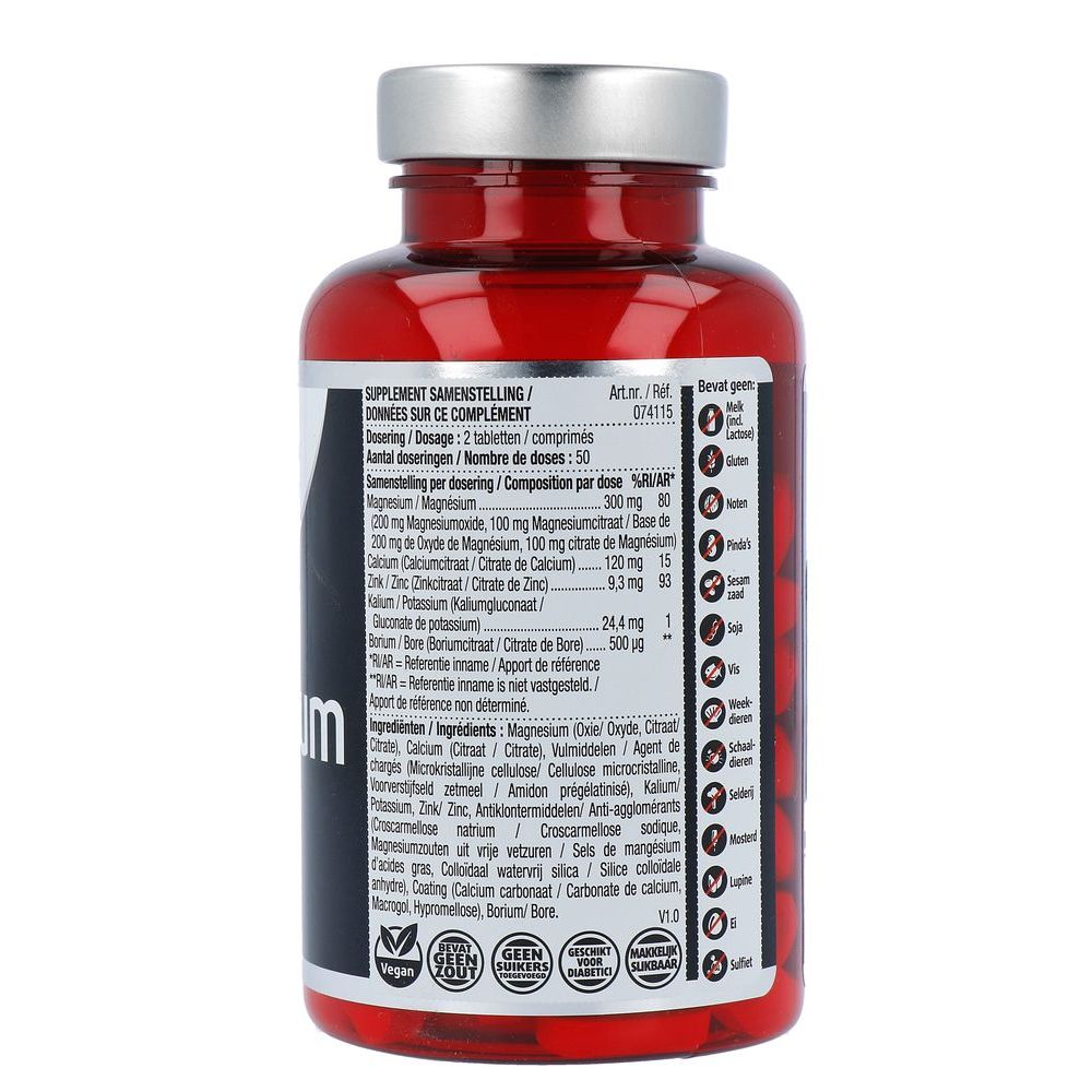 Lucovitaal Calcium magnesium zink 100 tabletten