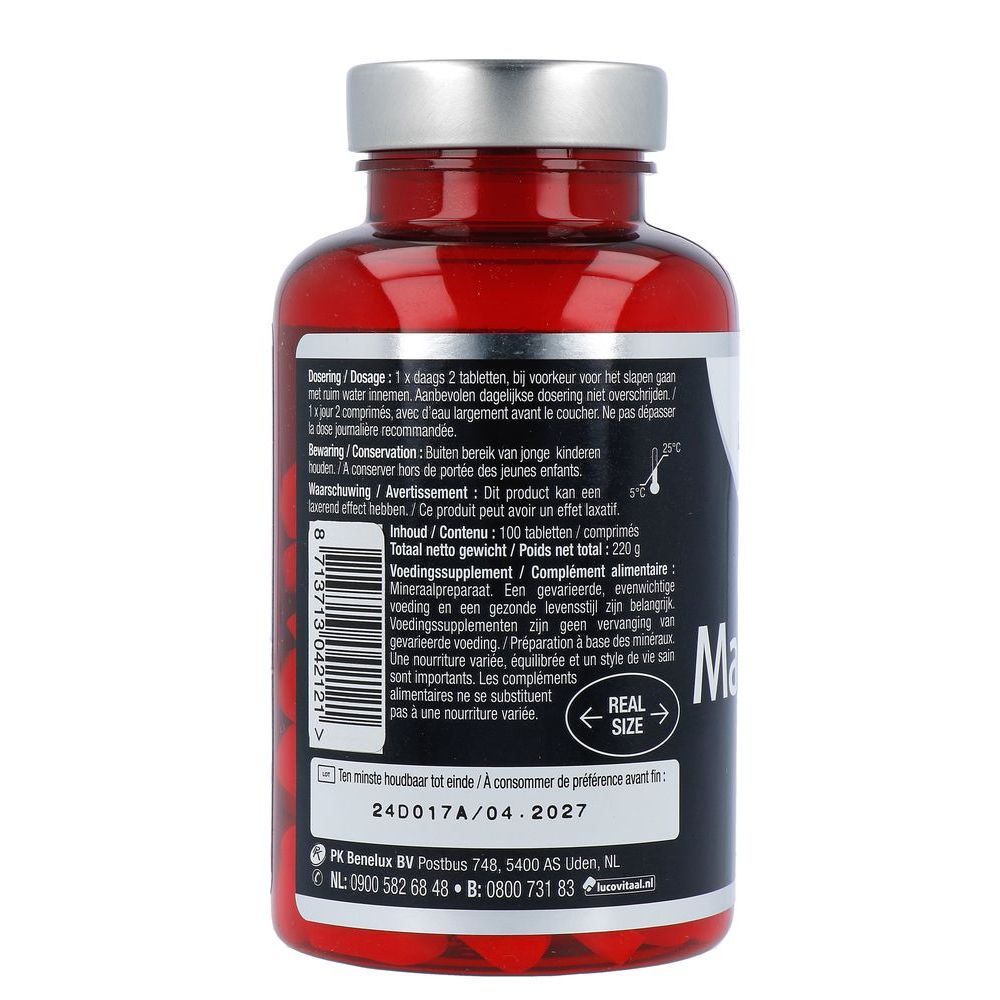 Lucovitaal Calcium magnesium zink 100 tabletten