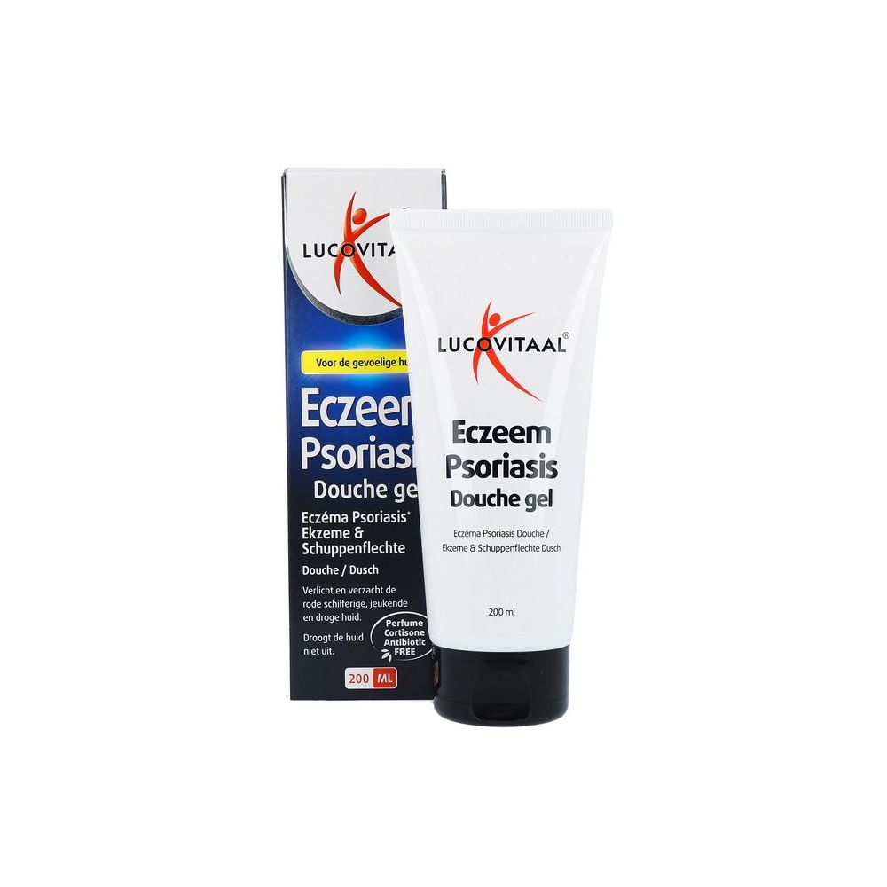 Lucovitaal Eczeem psoriasis douchegel 200 ml