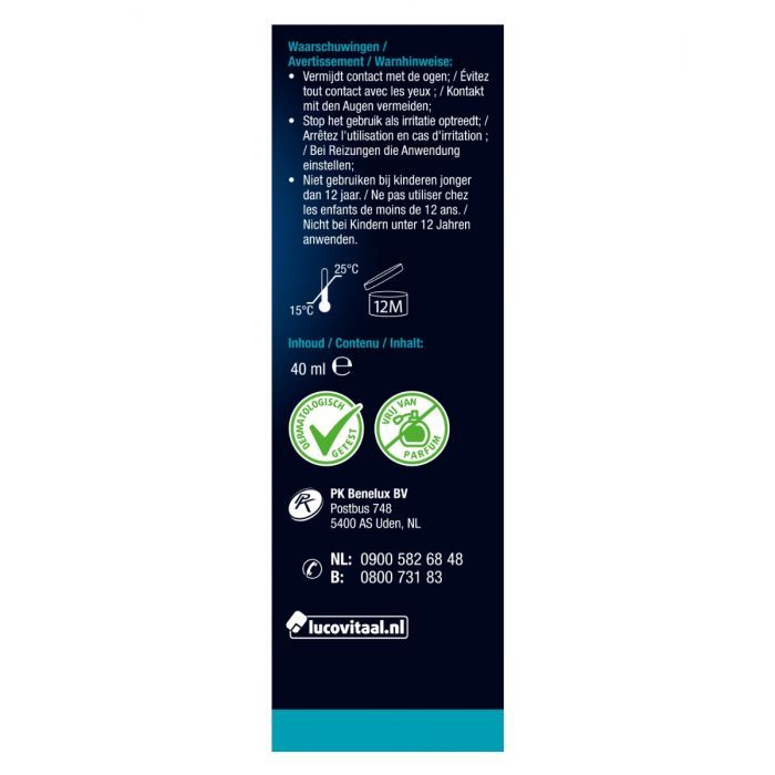 Lucovitaal Anti-transpirant spray 40 ml