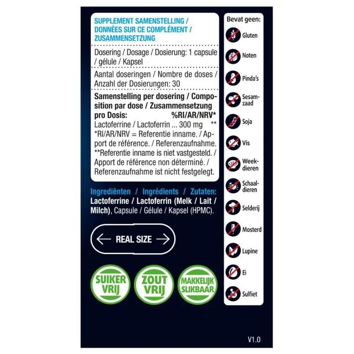 Lucovitaal Lactoferrine 30 capsules