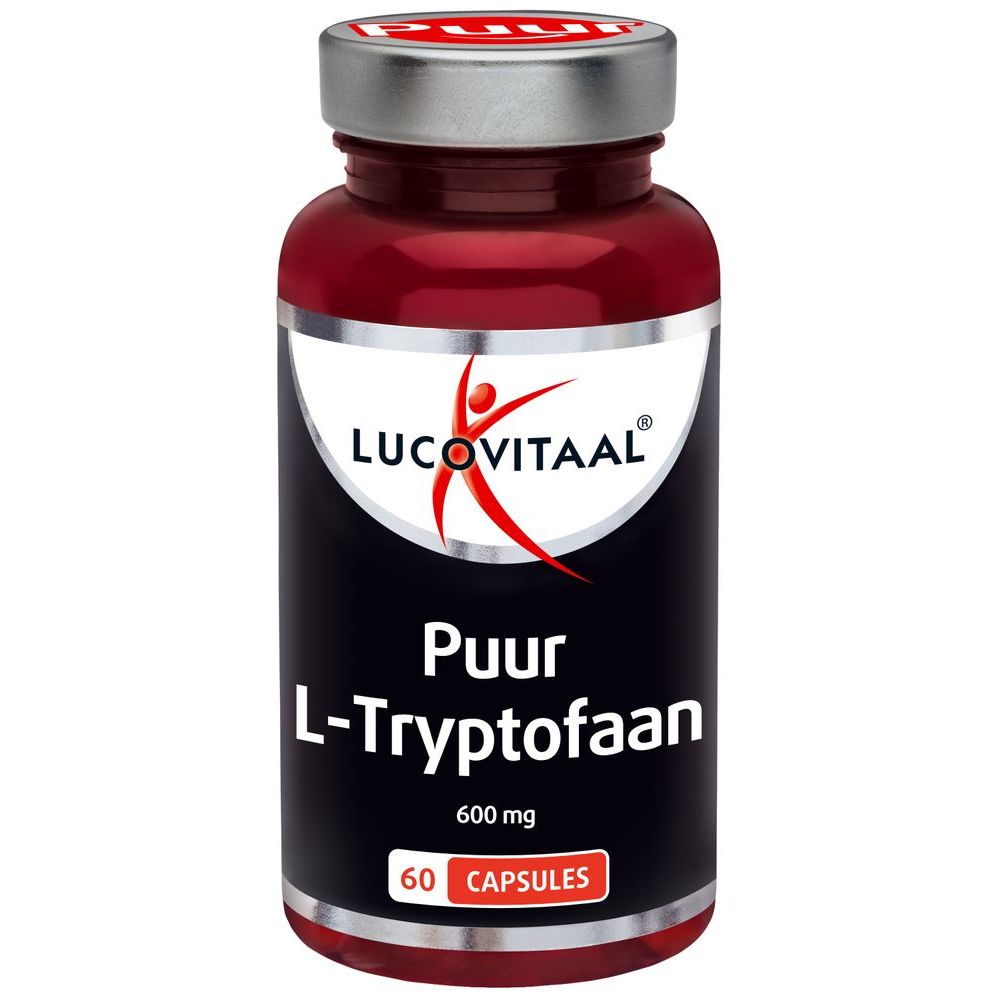 Lucovitaal L-Tryptofaan Puur 600 mg 60 capsules