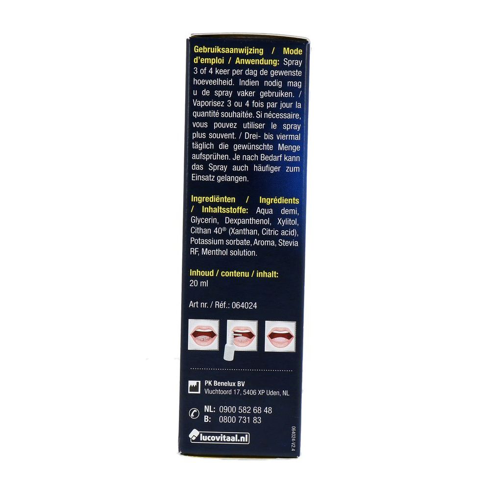 Lucovitaal Droge mond spray 20 ml
