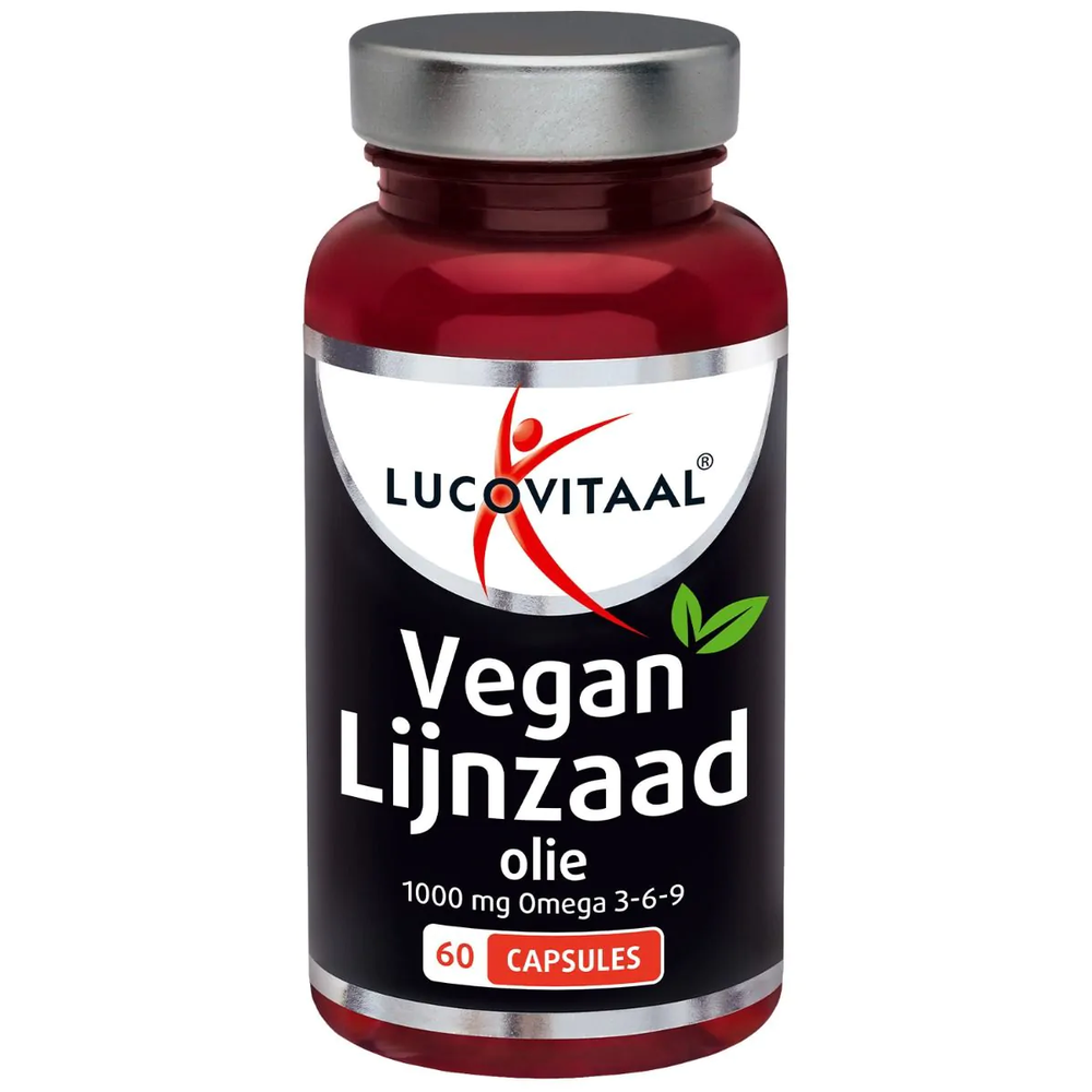 Lucovitaal Lijnzaadolie 1000 mg 60 capsules