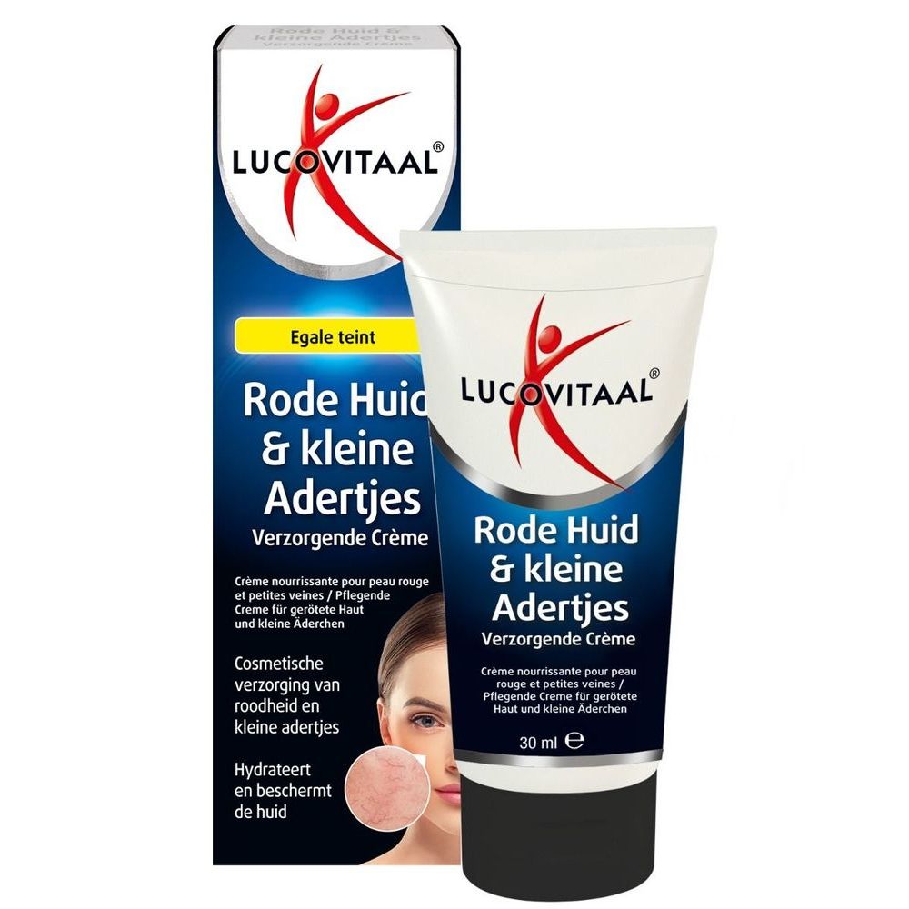 Lucovitaal Rode huid en kleine adertjes creme 30 ml