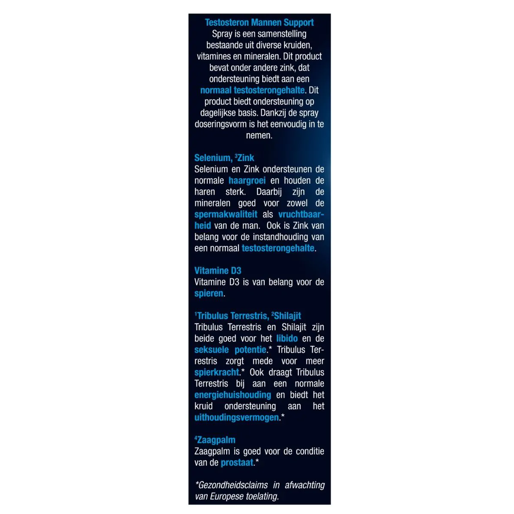 Lucovitaal Testosteron man support spray 30 ml