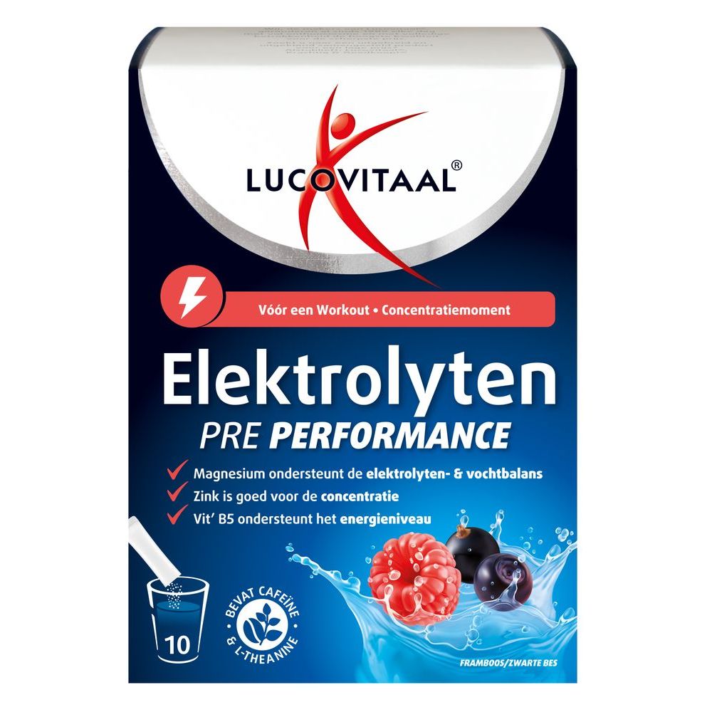 Lucovitaal Elektrolyten pre performance 10 sachets