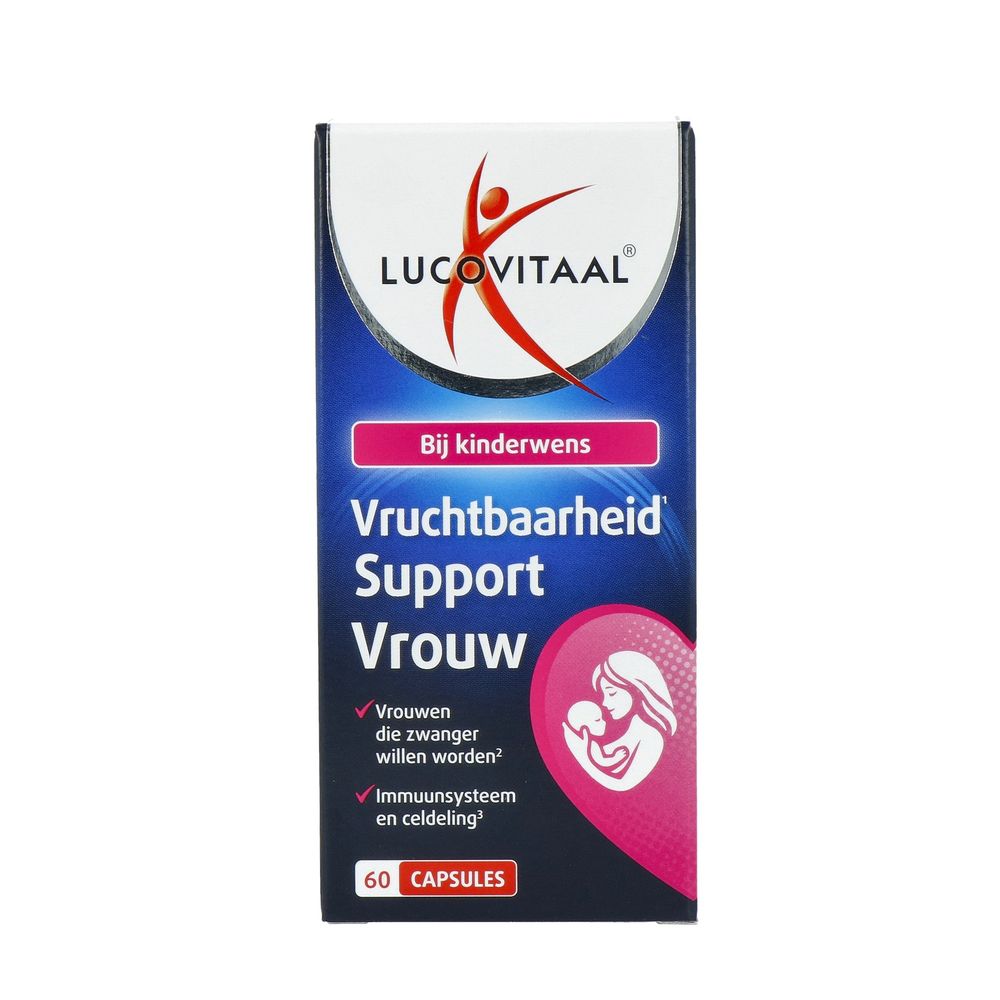 Lucovitaal Vruchtbaarheid support vrouw 60 capsules