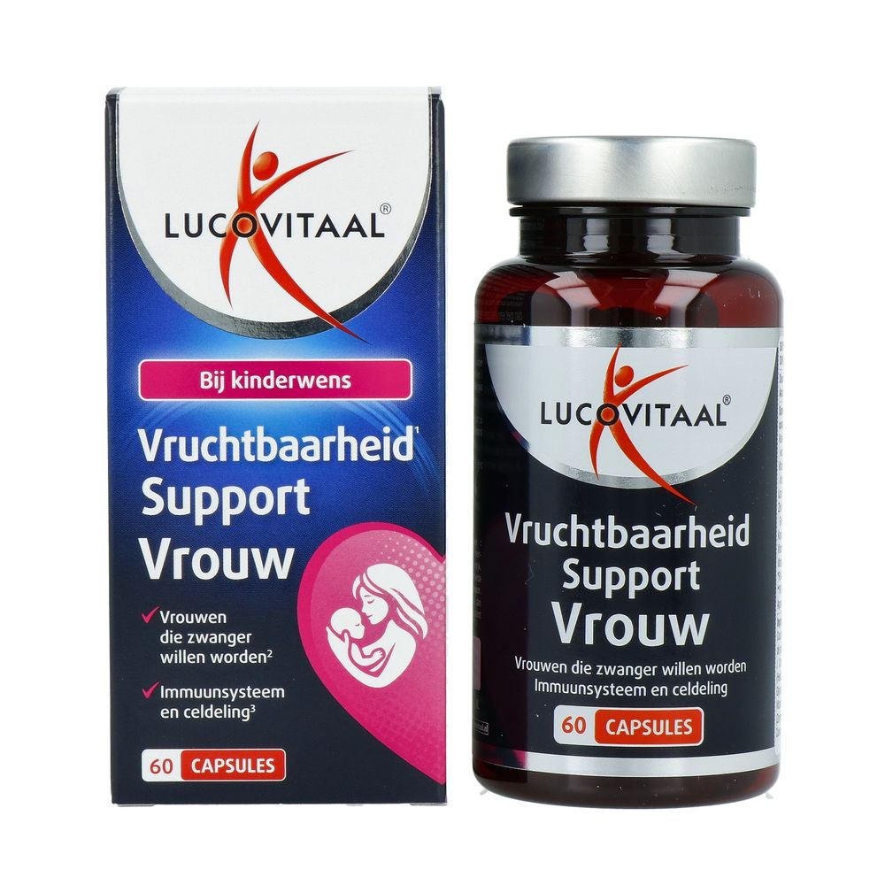 Lucovitaal Vruchtbaarheid support vrouw 60 capsules