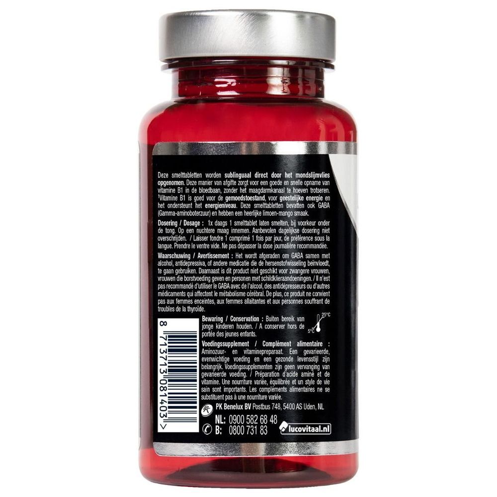 Lucovitaal GABA 90 smelttabletten