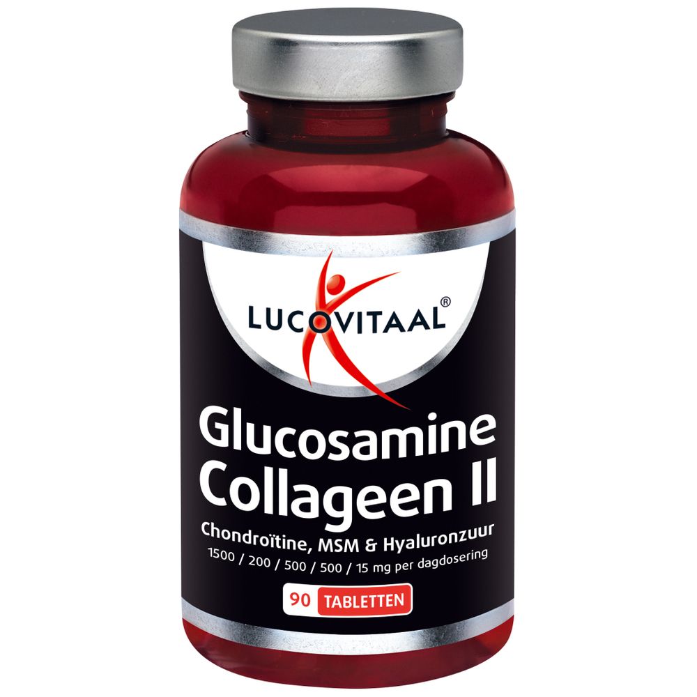 Lucovitaal Glucosamine collageen type 2 90 tabletten