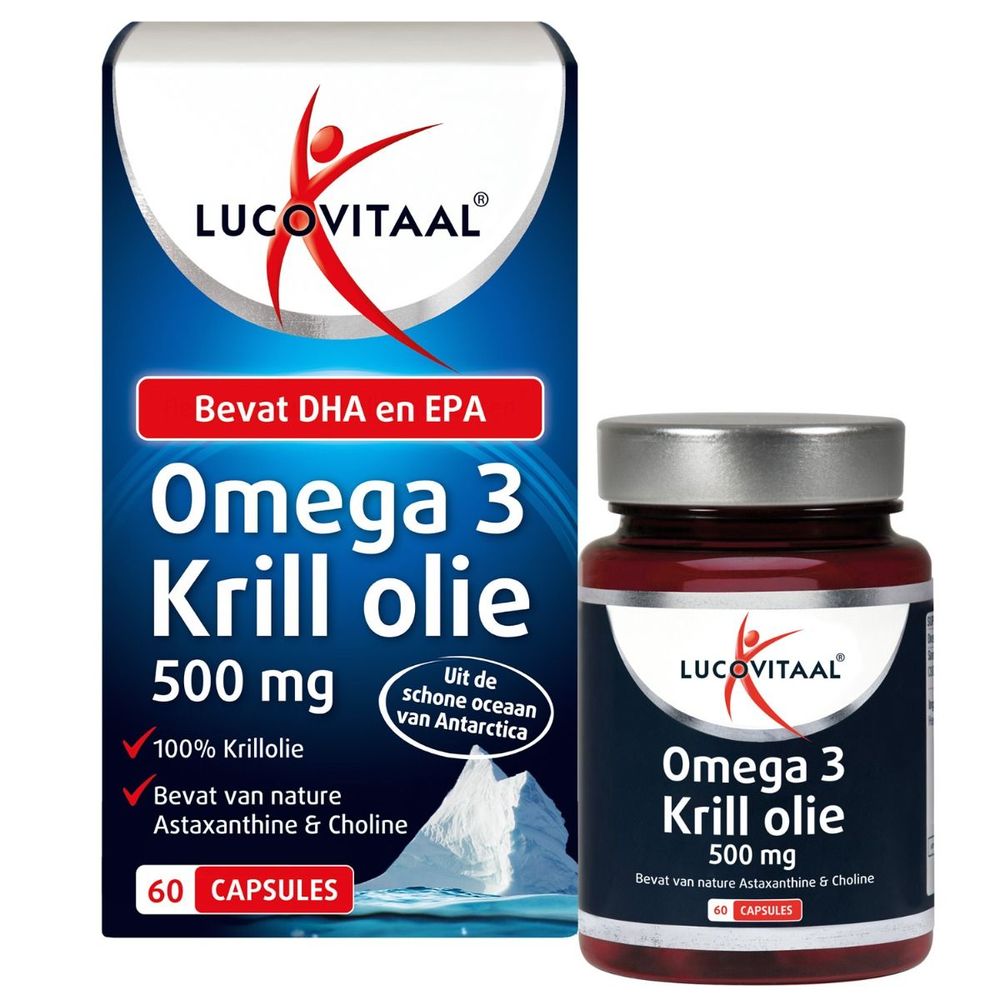 Lucovitaal Omega 3 Krill Olie 60 capsules