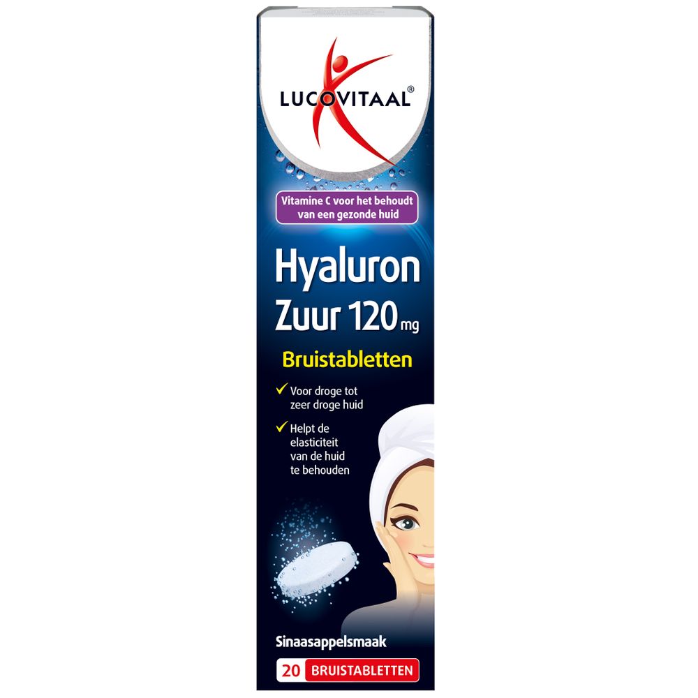 Lucovitaal hyaluronzuur 20 bruistabletten
