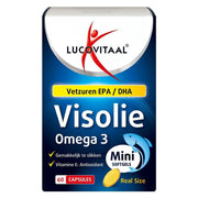 Lucovitaal Visolie omega 3 mini 60 softgels