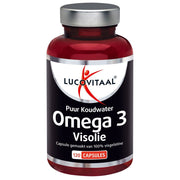 Lucovitaal omega 3 visolie puur koudwater 120 capsules