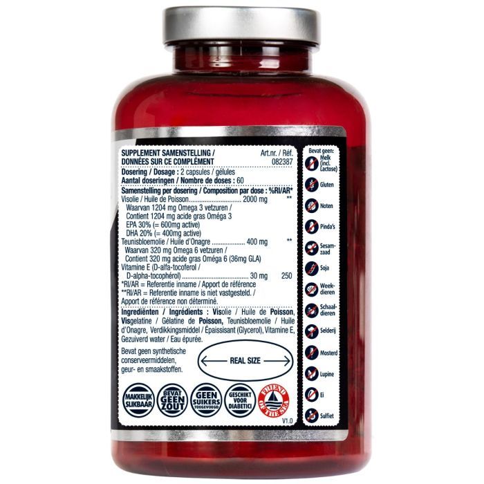 Lucovitaal Visolie super omega 3 120 capsules