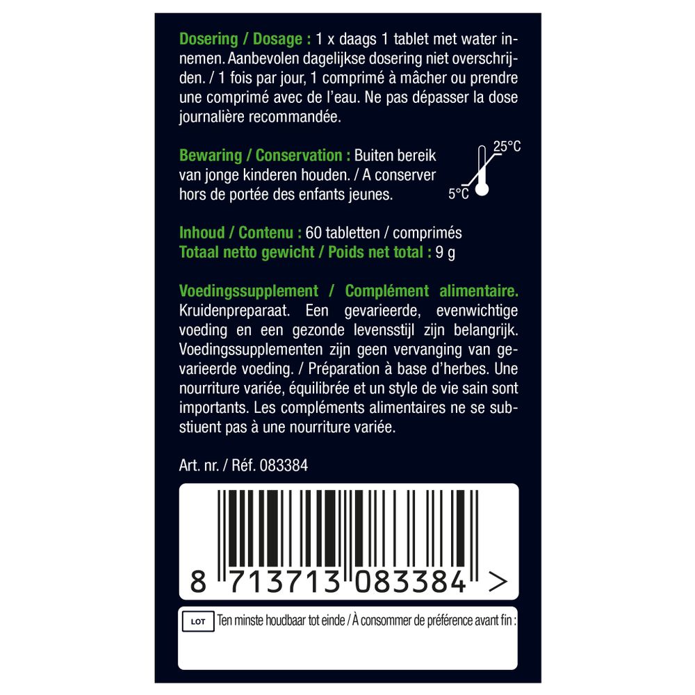Lucovitaal pure kelp 60 tabletten