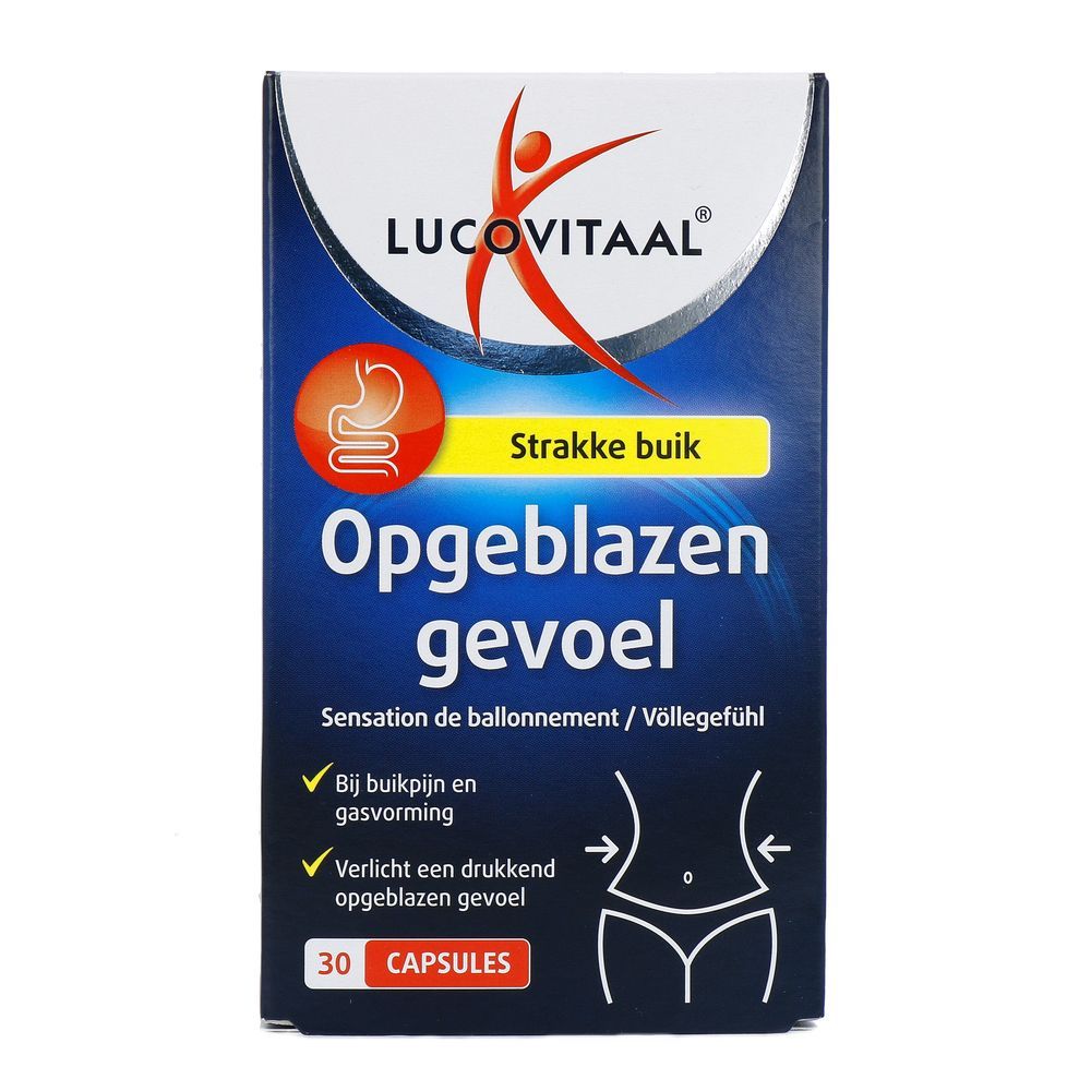Lucovitaal Opgeblazen gevoel 30 capsules