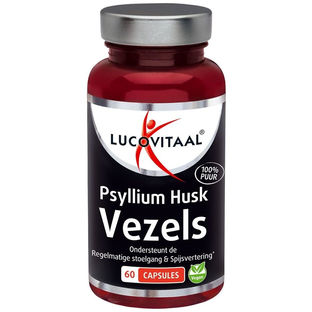 Lucovitaal psyllium husk vezels 60 capsules