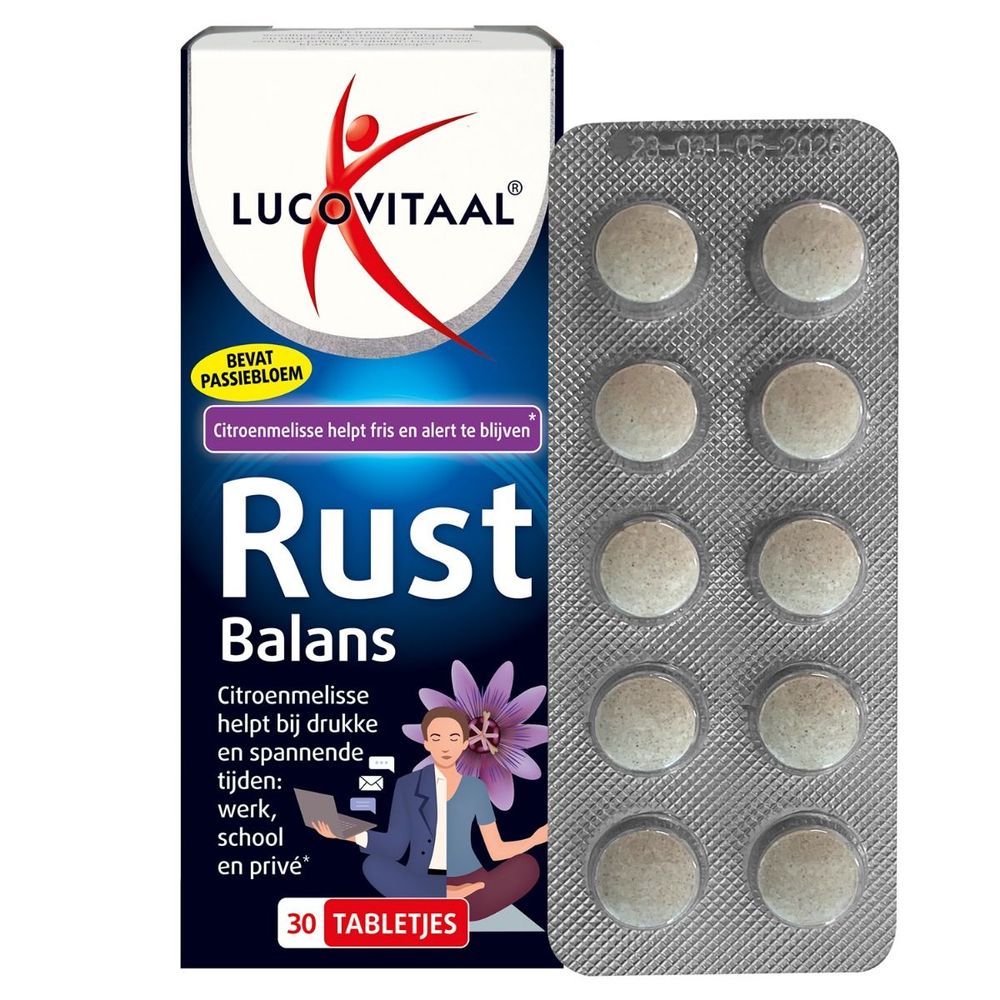 Lucovitaal Rust balans 30 tabletten