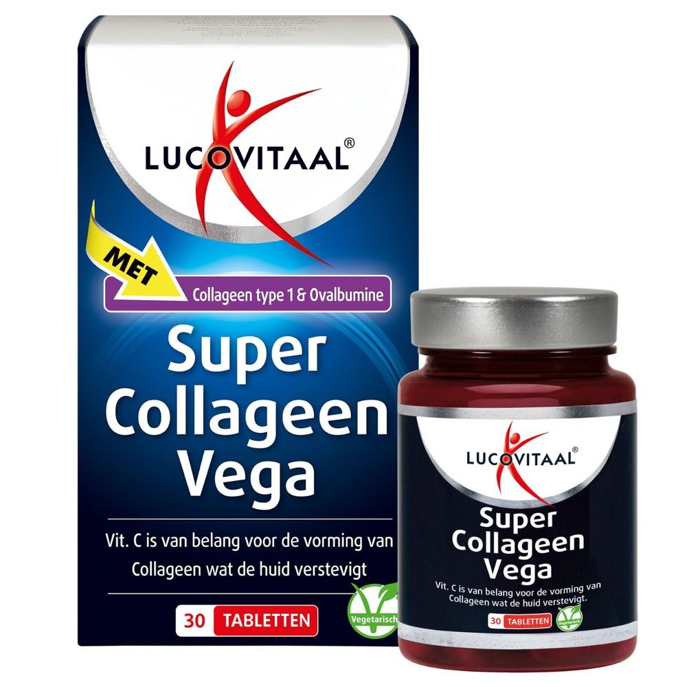 Lucovitaal Super collageen vega 30 tabletten