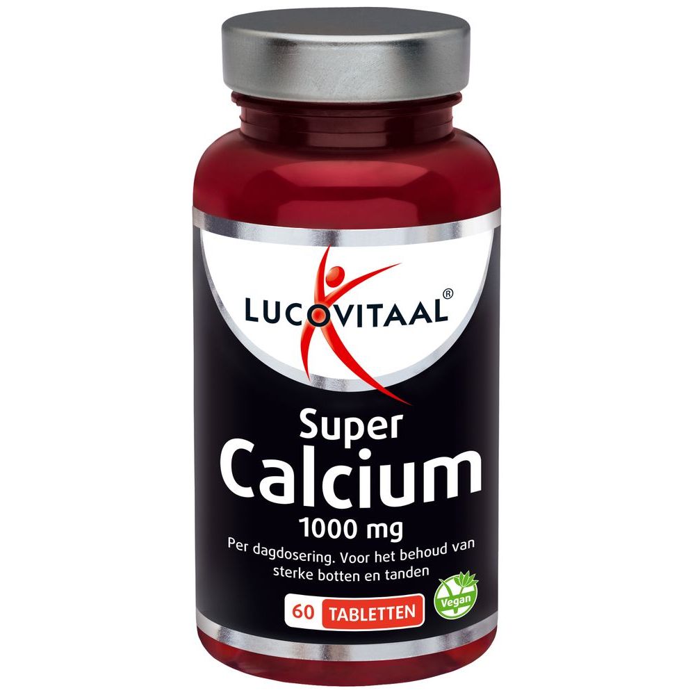 Lucovitaal Calcium super 1000 mg 60 tabletten