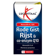 Lucovitaal Rode gist rijst + co enzym Q10 90 tabletten