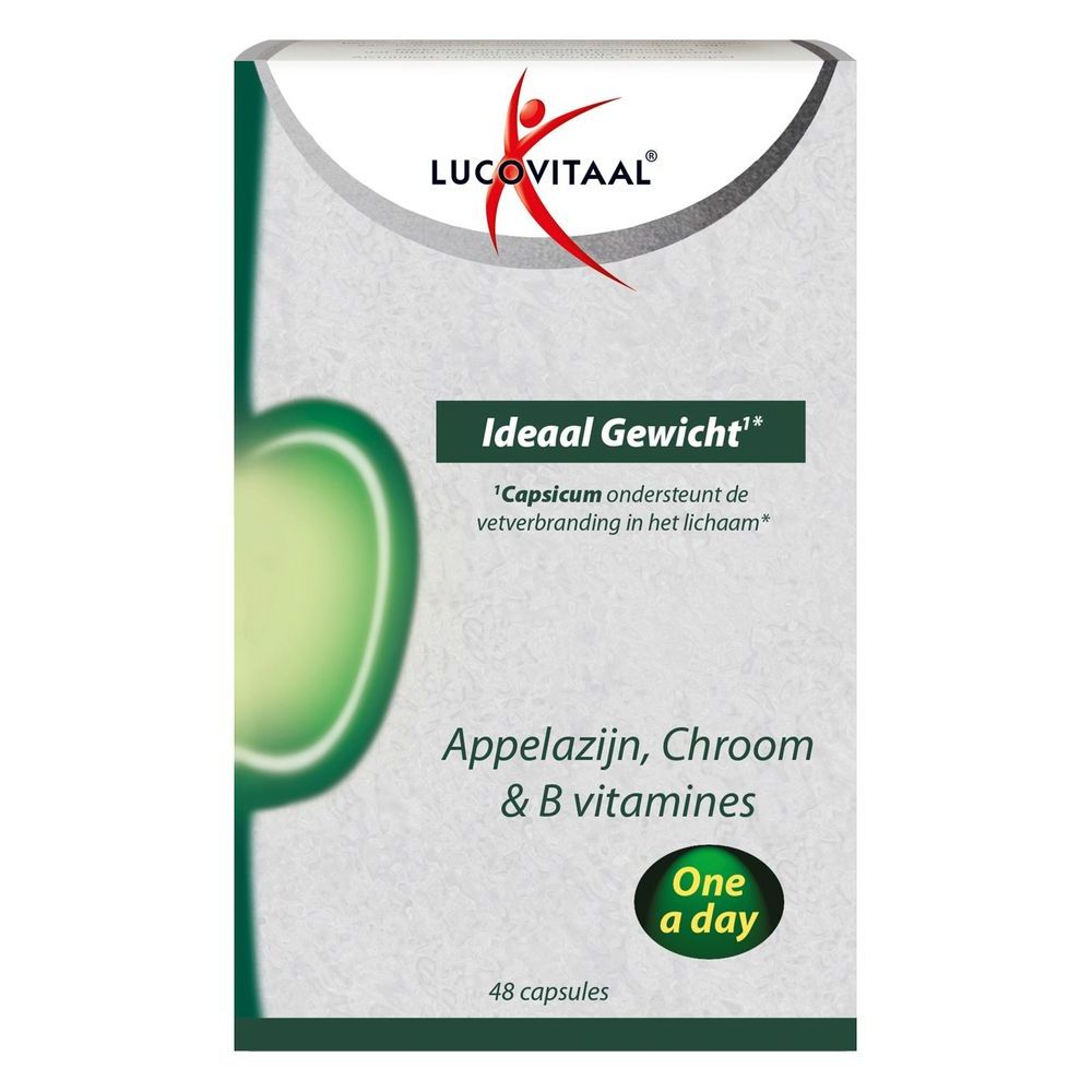 Lucovitaal Ideaal Gewicht Appelazijn 48 capsules