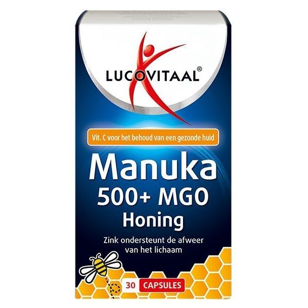 Lucovitaal Manuka honing zink 30 capsules