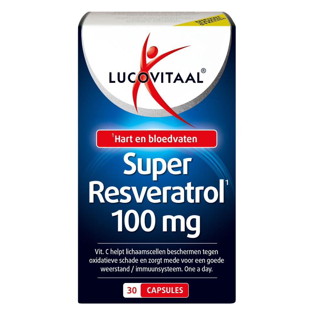 Lucovitaal Super resveratrol 30 vcaps