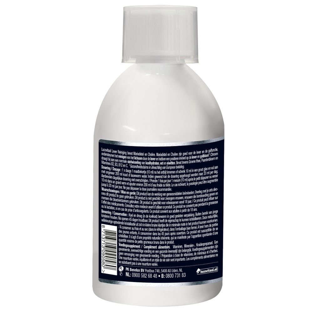 Lucovitaal Detox lever reiniging 250 ml