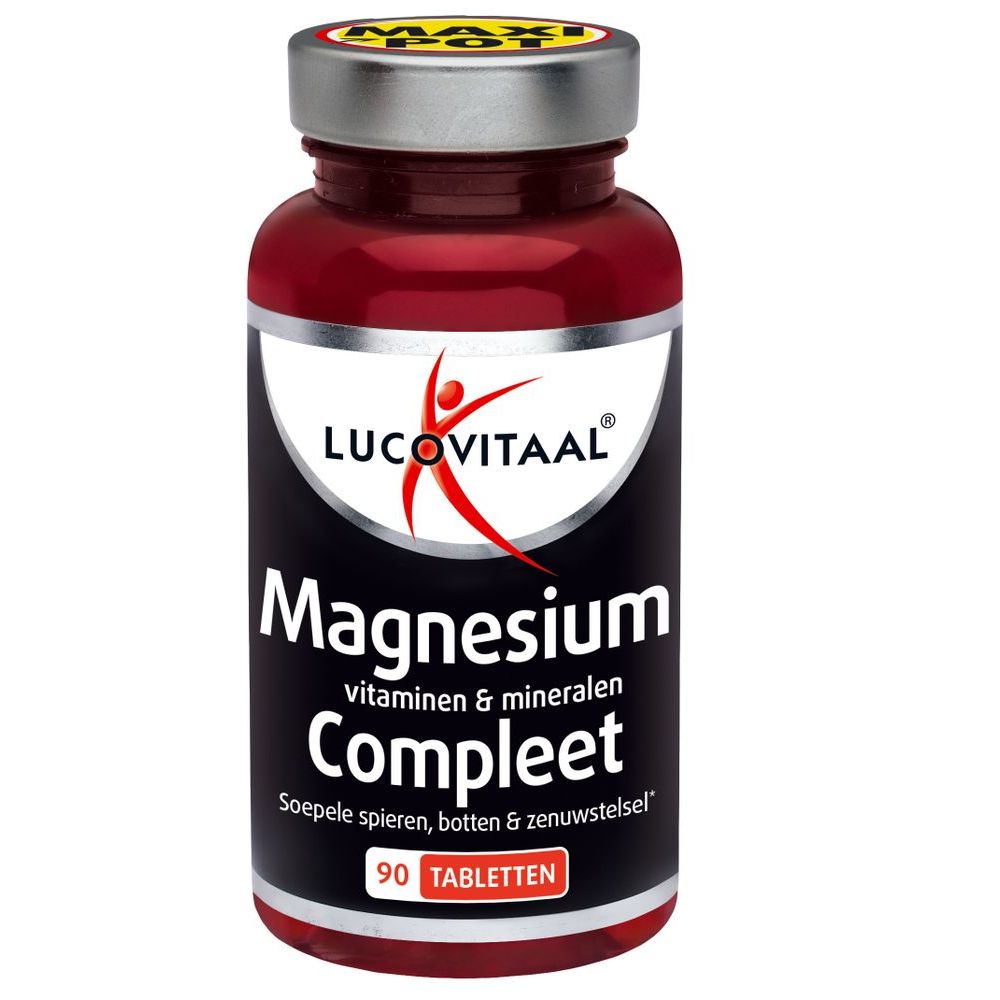 Lucovitaal Magnesium vitamine mineralen complex 90 tabletten