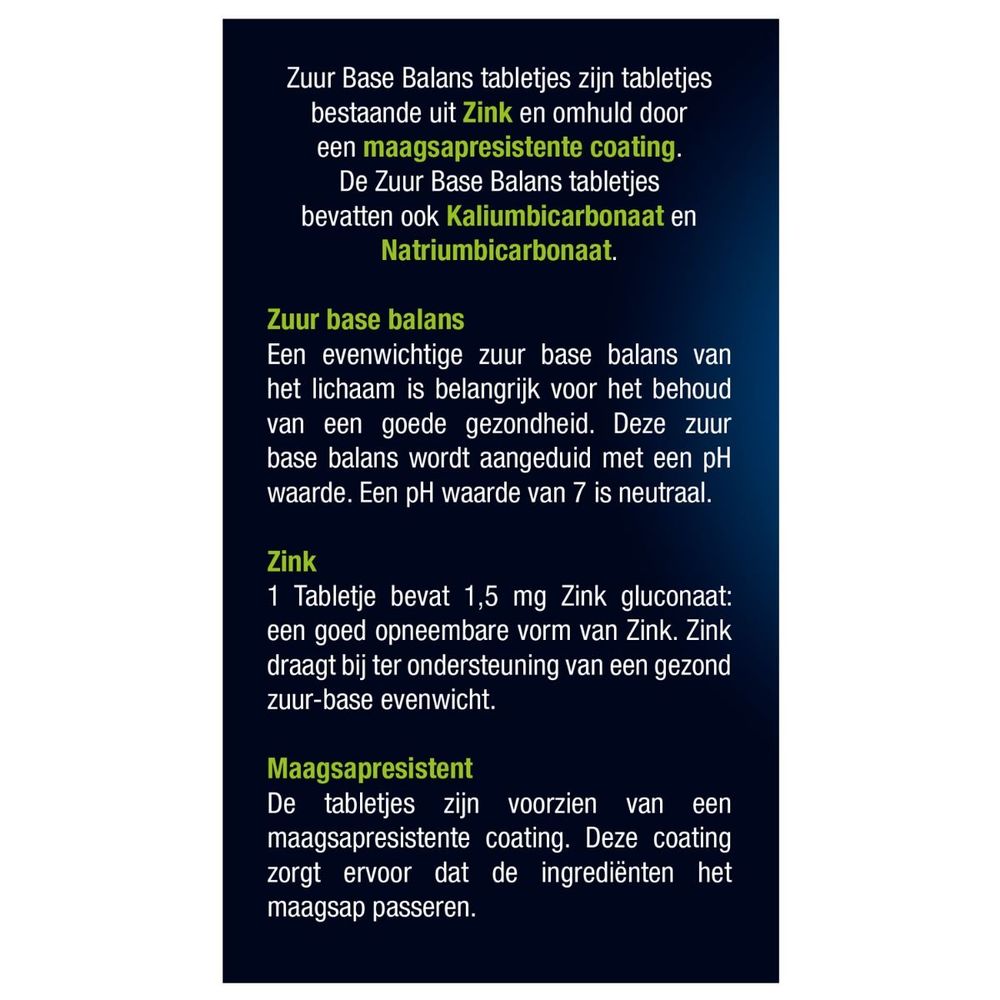 Lucovitaal Zuurbase 50 tabletten