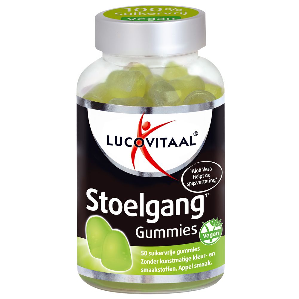 Lucovitaal Stoelgang 50 gummies