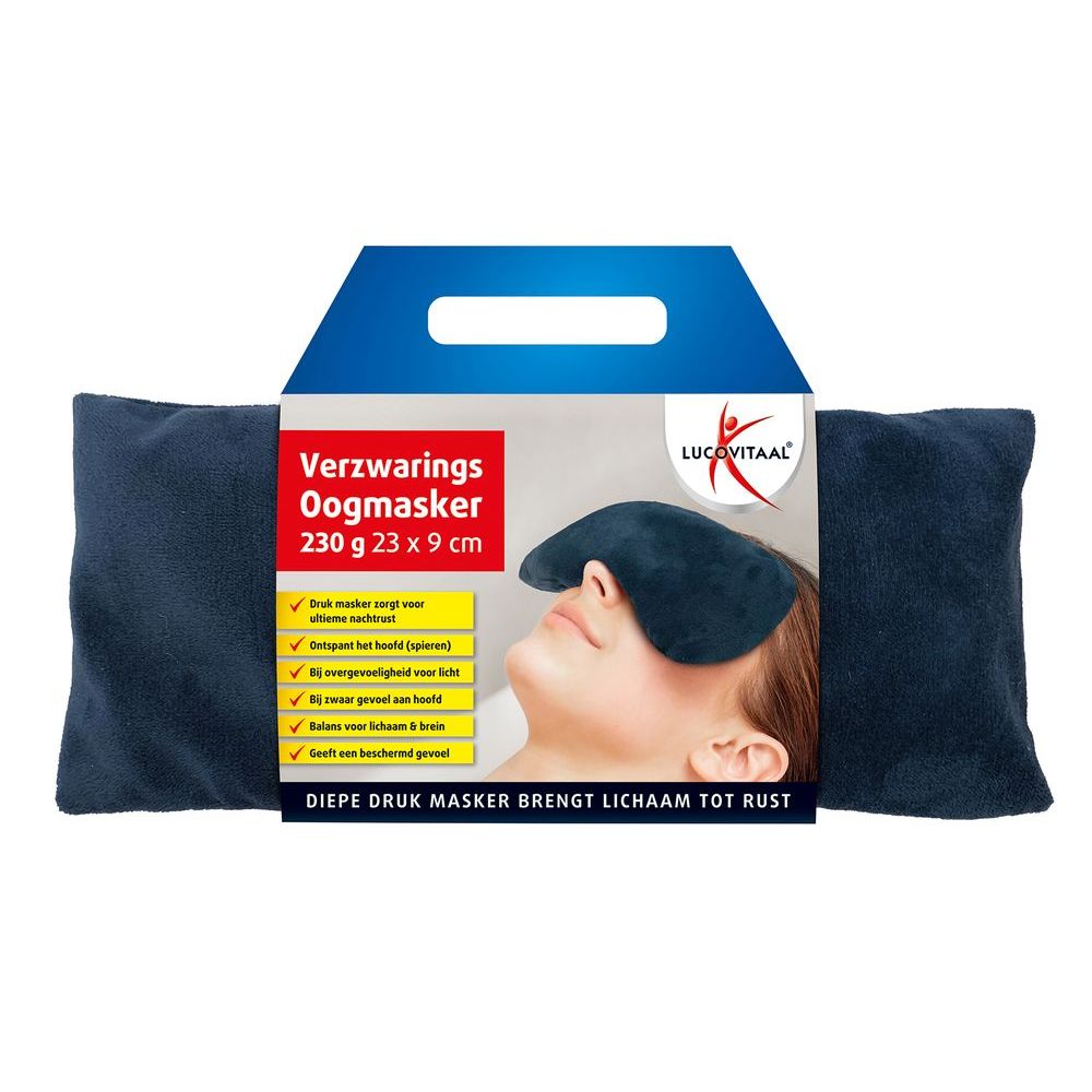 Lucovitaal Verzwaringsoogmasker 1 stuks
