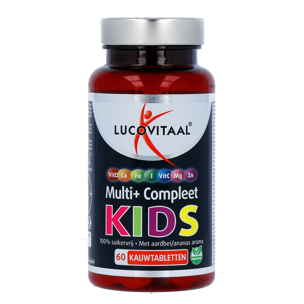 Lucovitaal Multi+ compleet kids 60 kauwtabletten