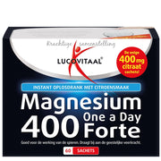 Lucovitaal Magnesium citraat poeder 400 mg 60 sachets