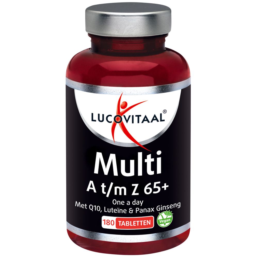 Lucovitaal Multi A t/m Z 65+ Tabletten 180 tb