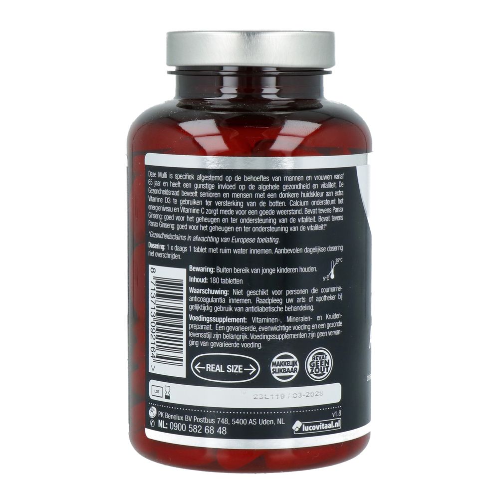 Lucovitaal Multi A t/m Z 65+ Tabletten