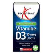 Lucovitaal Vitamine D3 10 mcg 60 kauwtabletten