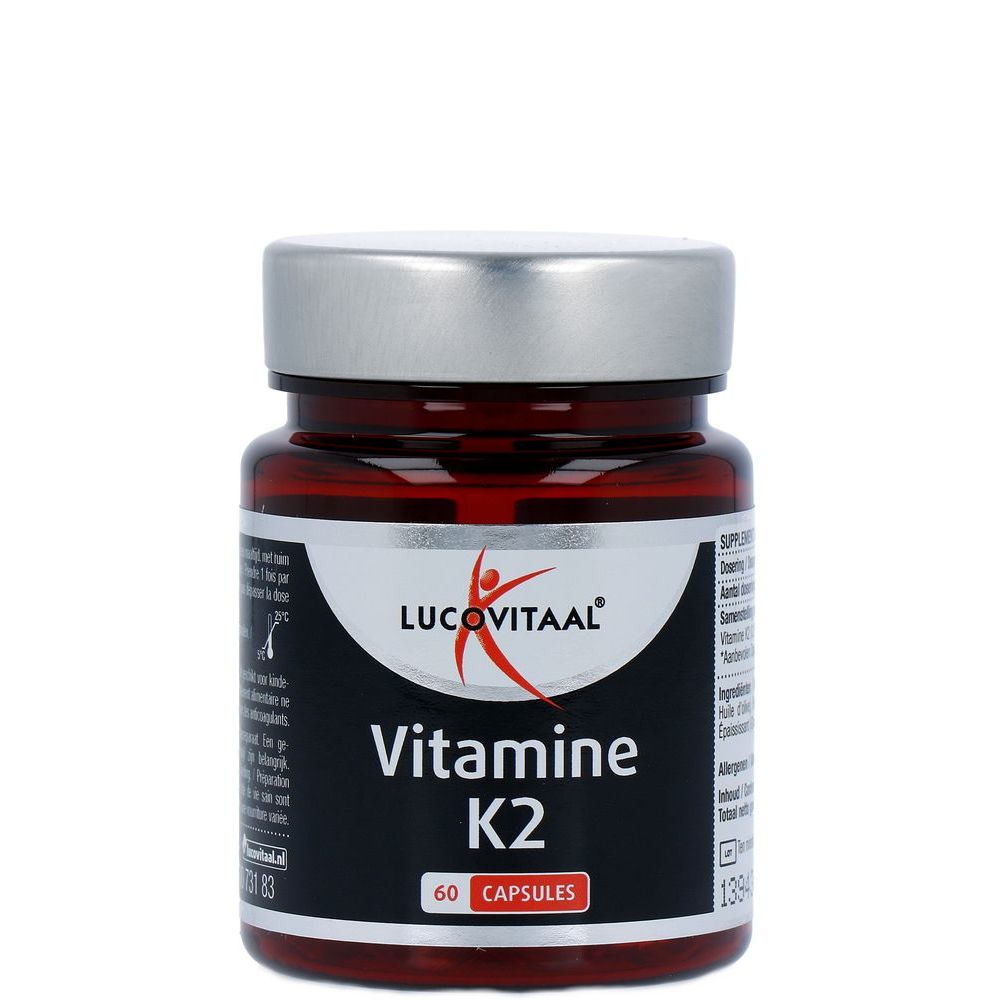 Lucovitaal Vitamine K2 75 mcg 60 capsules