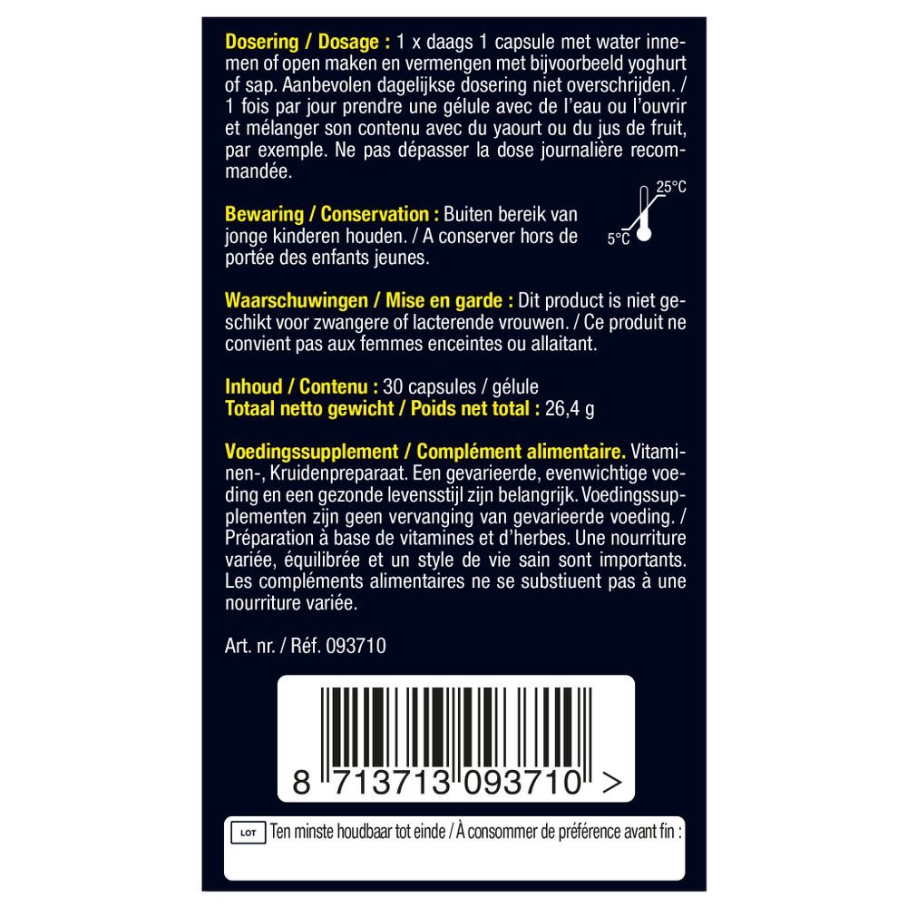 Lucovitaal Scutellaria 2000 mg 30 capsules