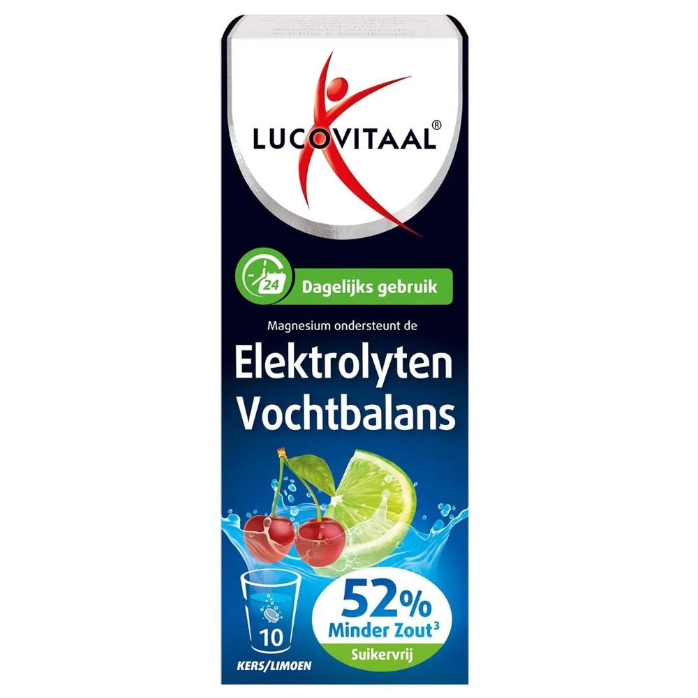 Lucovitaal Elektrolyten dagelijks gebruik 10 bruistabletten