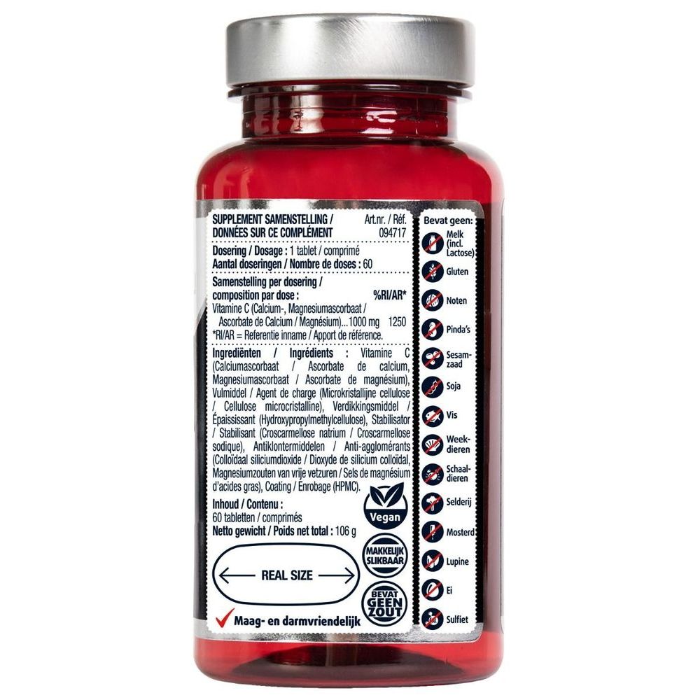 Lucovitaal Vitamine C gebufferd 60 tabletten
