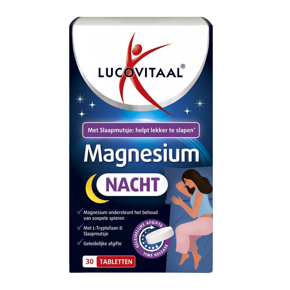 Lucovitaal magnesium nacht complex 60 tabletten