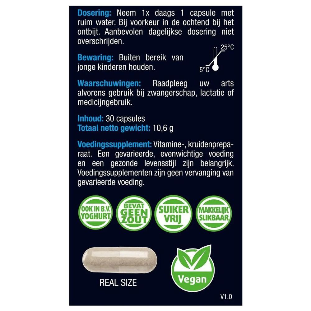 Lucovitaal NAD+ 30 capsules