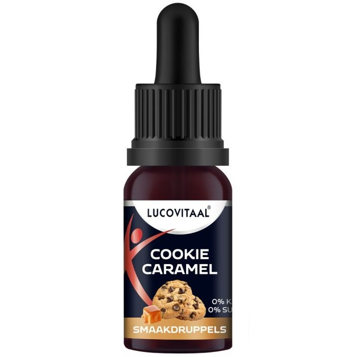 Lucovitaal Smaak druppels cookie caramel 20 ml