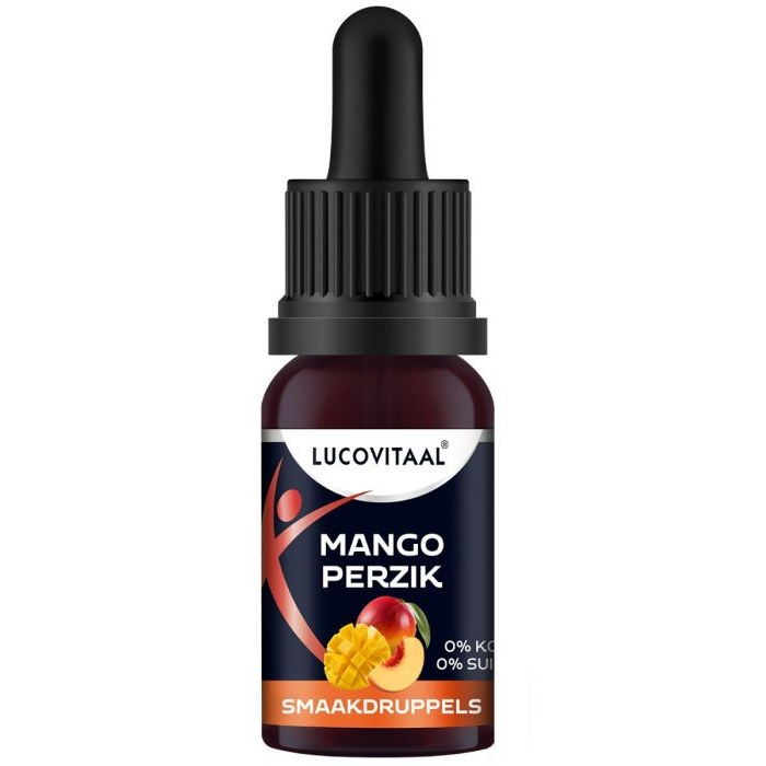 Lucovitaal Smaak druppels mango perzik 20 ml